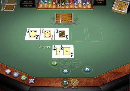Texas Hold'em Bonus Poker Gold