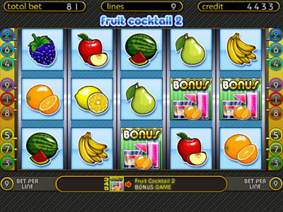 Игровые автоматы Fruit Cocktail 2 играть