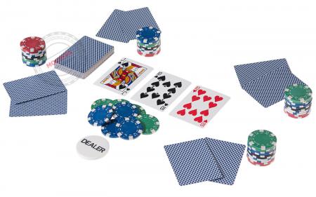 Покер: металлический кейс 500х11,5