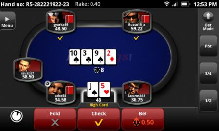 Покер на деньги для iPhone, iPod Touch и iPad (TOP)