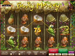 Игровые автоматы Funky Monkey играть ...