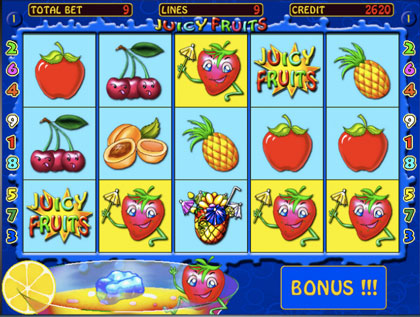 играть бесплатно Juicy Fruits - бесплатная ...
