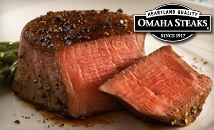 Groupon:  For  at Omaha Steaks - Saving Dollars
