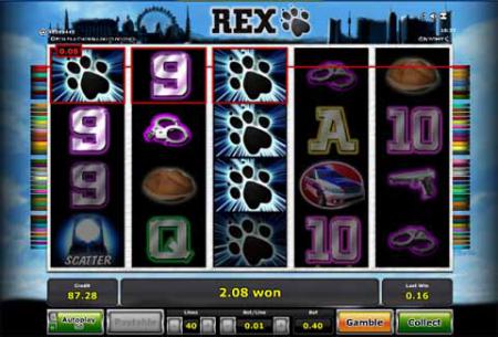 Игровой автомат Rex (Рекс) играть ...